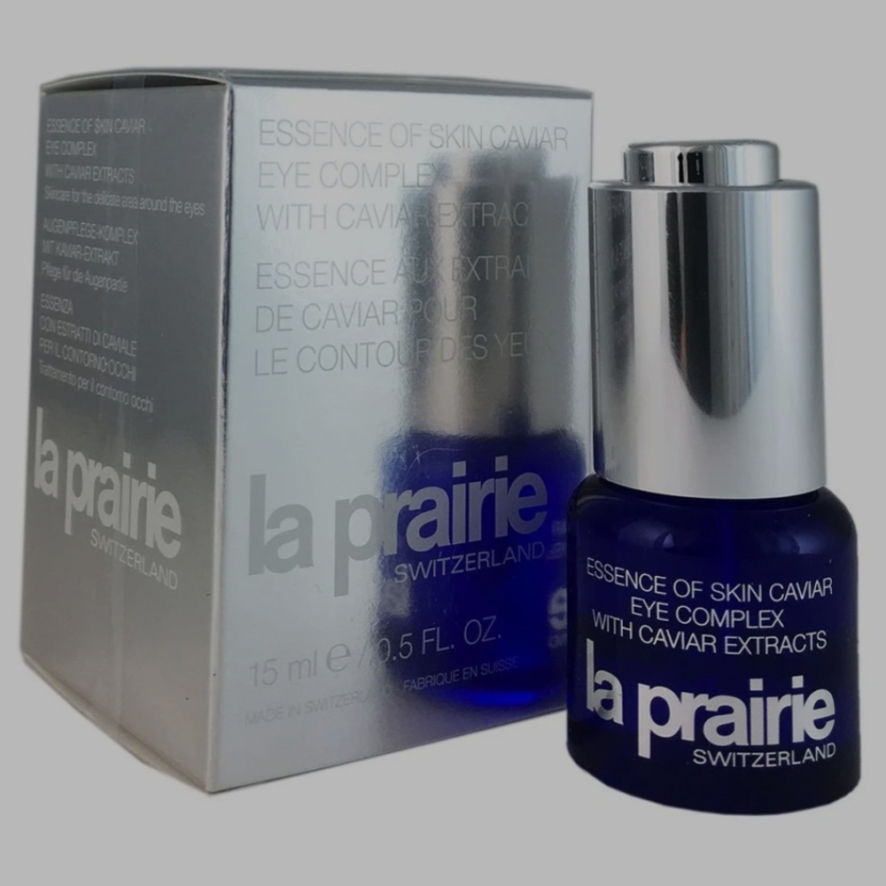 La Prairie Blue and Silver Eye Cream with Caviar Extracts